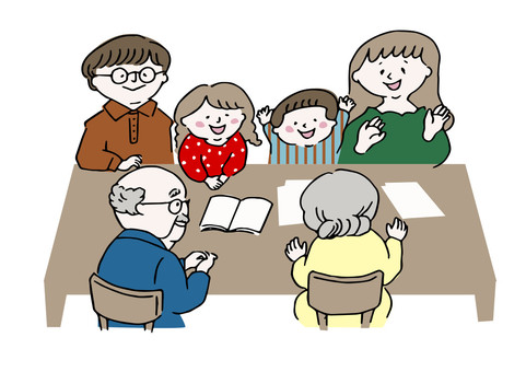 家族会議で契約を決める　点検商法